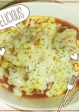 ♡トマト煮込みチーズハンバーグ♡-レシピのメイン写真