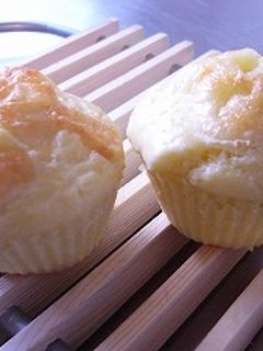 カッテージチーズで!ダブルチーズマフィン-レシピのメイン写真