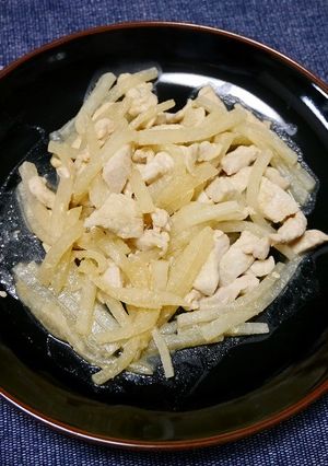 むね肉と大根のダブル味噌炒め-レシピのメイン写真