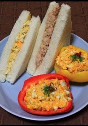 シーチキンエッグのワンプレート-レシピのメイン写真