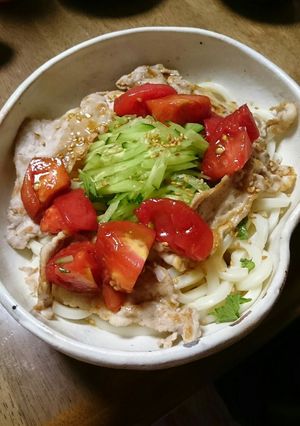 ⭐さっぱりトマトダレの冷やしうどん⭐-レシピのメイン写真