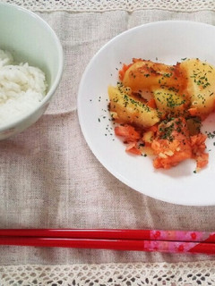 鮭&じゃがバター-レシピのメイン写真
