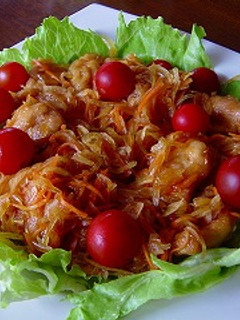 ポン酢で簡単 鶏南蛮-レシピのメイン写真