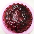 ブルーベリーソースバナナコンポートゼリー