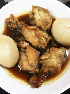 簡単 手羽元とたまごのさっぱり煮☆-レシピのメイン写真