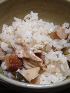 残りおでんで炊き込みご飯-レシピのメイン写真
