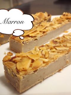 ミキサーで簡単マロンケーキ-レシピのメイン写真