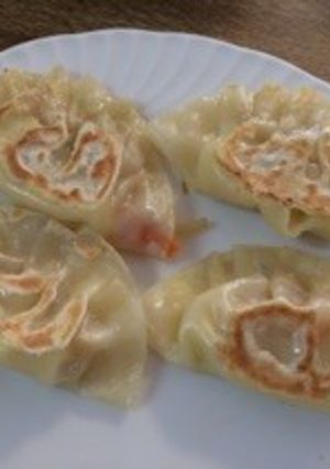 お弁当に♪切干大根煮とチーズの餃子♪-レシピのメイン写真