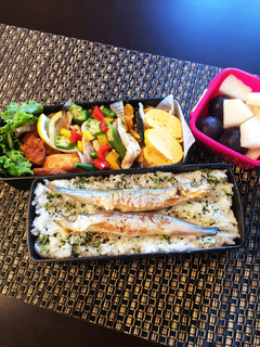 ししゃも 弁当-レシピのメイン写真