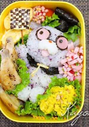 うんちく魔 妖怪ウオッチ キャラ弁-レシピのメイン写真