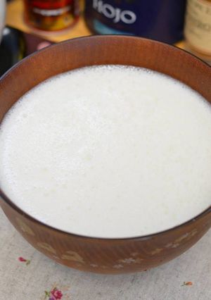 飲むヨーグルトと水から作るバナナラッシー-レシピのメイン写真