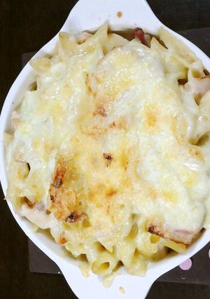 ワンポットパスタでマカロニグラタン-レシピのメイン写真