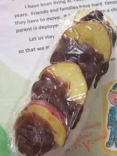 スティックおにぎりさつま芋とあんこ-レシピのメイン写真