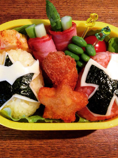 キャラ弁☆ニンニンジャー!-レシピのメイン写真