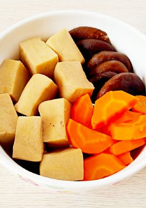 京風 高野豆腐の煮付け-レシピのメイン写真