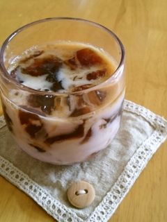 アーモンドミルク★コーヒーゼリー-レシピのメイン写真