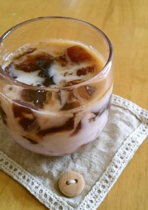 アーモンドミルク★コーヒーゼリー-レシピのメイン写真