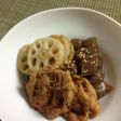【惣菜】蓮根とこんにゃくとお肉のうま煮