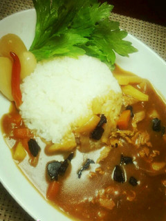 黒にんにくカレー♡-レシピのメイン写真
