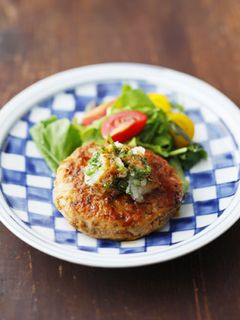 ごぼう入りいわしハンバーグ-レシピのメイン写真