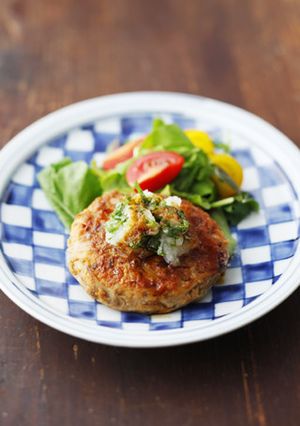 ごぼう入りいわしハンバーグ-レシピのメイン写真