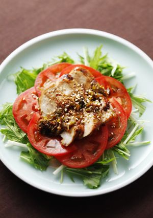 鶏肉のグリル 香味酢だれ-レシピのメイン写真