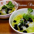 お茶漬けの素で食べる☆烏賊素麺☆