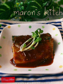 フライパンで作る♪鯖の味噌煮-レシピのメイン写真