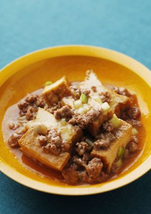 厚揚げとひき肉の炒め煮-レシピのメイン写真