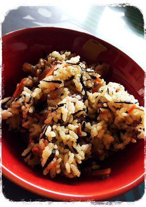 ひじきたっぷり♪ひじきご飯♪-レシピのメイン写真