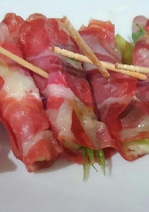 みょうがのサルティンボッカ-レシピのメイン写真