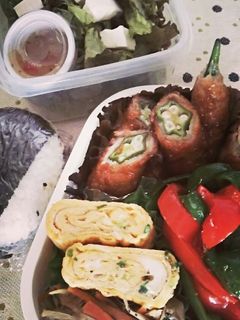 小ネギ入り卵焼き お弁当の定番-レシピのメイン写真