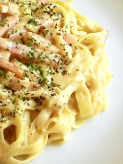 濃厚カルボナーラ-レシピのメイン写真