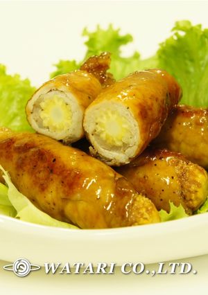切り口がかわいい◇ベビーコーンの豚肉巻き-レシピのメイン写真