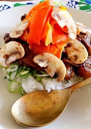 綾牛バラ肉のバターライス-レシピのメイン写真
