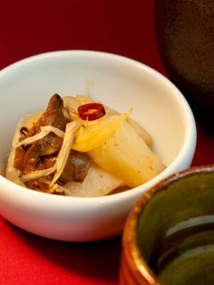 大根とあさりの佃煮の浅漬け-レシピのメイン写真