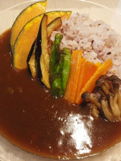 緑黄色*素揚げ野菜の彩りカレー-レシピのメイン写真