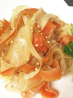 大根と人参皮のきんぴら-レシピのメイン写真