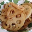 簡単シンプル れんこん炒め