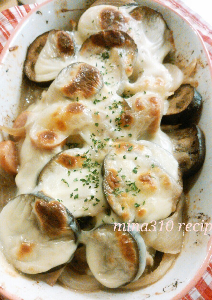 簡単♪茄子のチーズ焼き-レシピのメイン写真