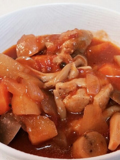 ★野菜ゴロゴロ★鶏肉と根菜のトマトスープ-レシピのメイン写真