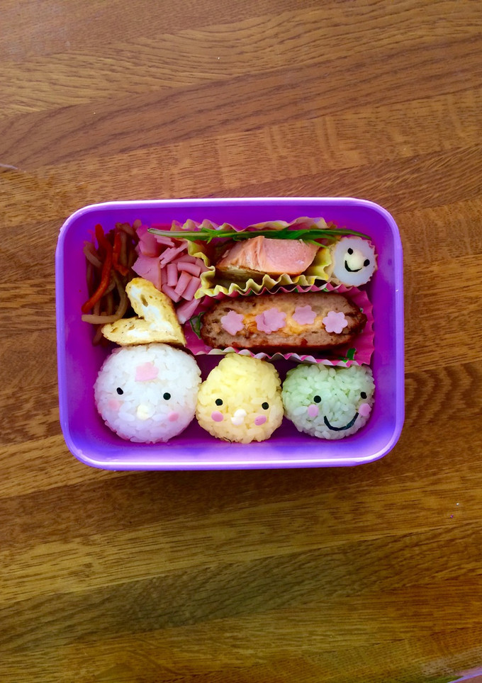 簡単♪キャラ弁♪カエルにわとりヒヨコ-レシピのメイン写真