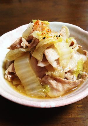 白菜と豚バラのあっさり煮物-レシピのメイン写真