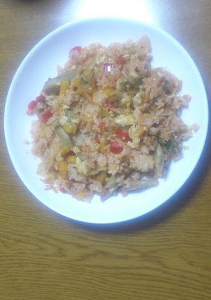 キムチ炒飯-レシピのメイン写真