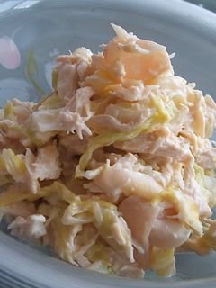 *鶏肉としょうがとキャベツのサラダ*-レシピのメイン写真