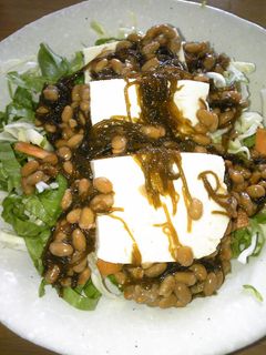 ネバネバ豆腐サラダ-レシピのメイン写真