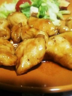 鶏ささみで甘酢炒め-レシピのメイン写真