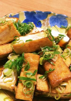 厚揚げネギポン-レシピのメイン写真