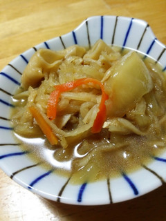 切り干し大根と夕顔(冬瓜)のほっこり煮-レシピのメイン写真