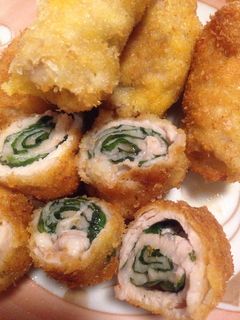 肉汁ジューシー♡くるくるまきまきトンカツ-レシピのメイン写真